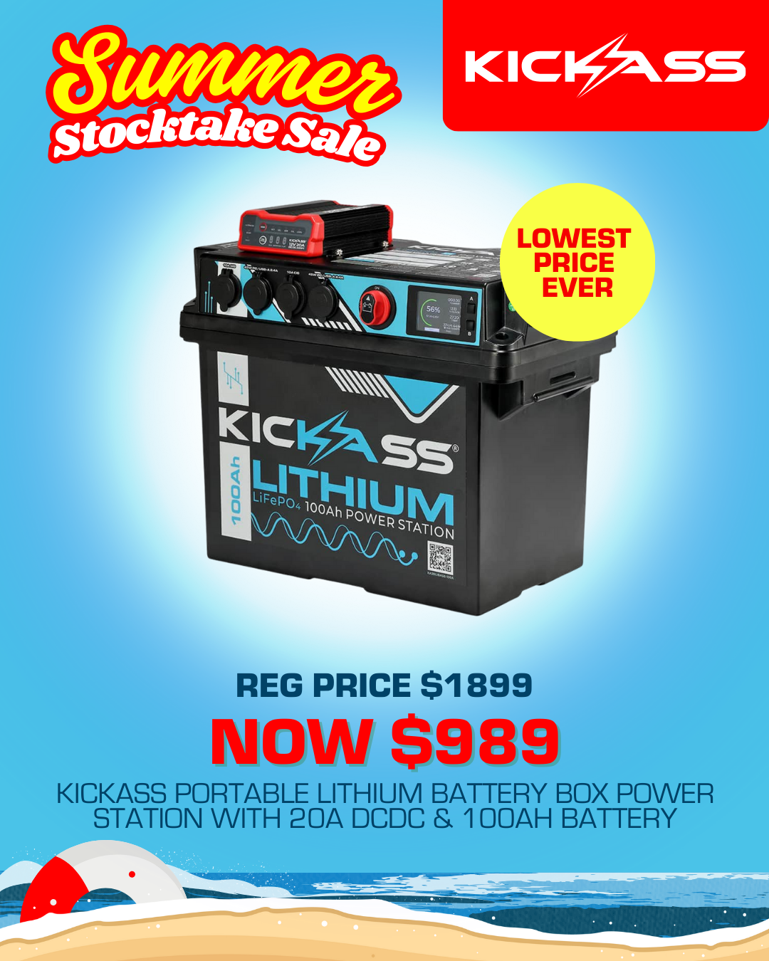 KickAss Products Facebook ad