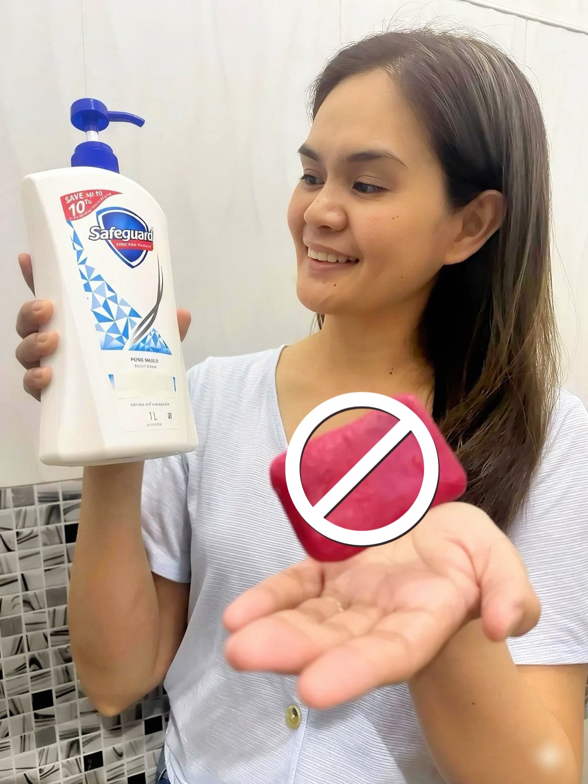 Safeguard Philippines Facebook ad: Simula nang gumamit kami ng Safeguard Body Wash…