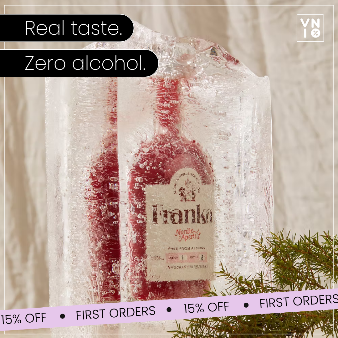 Vino Zero Facebook ad: At Vino Zero, we’re always looking for drinks…