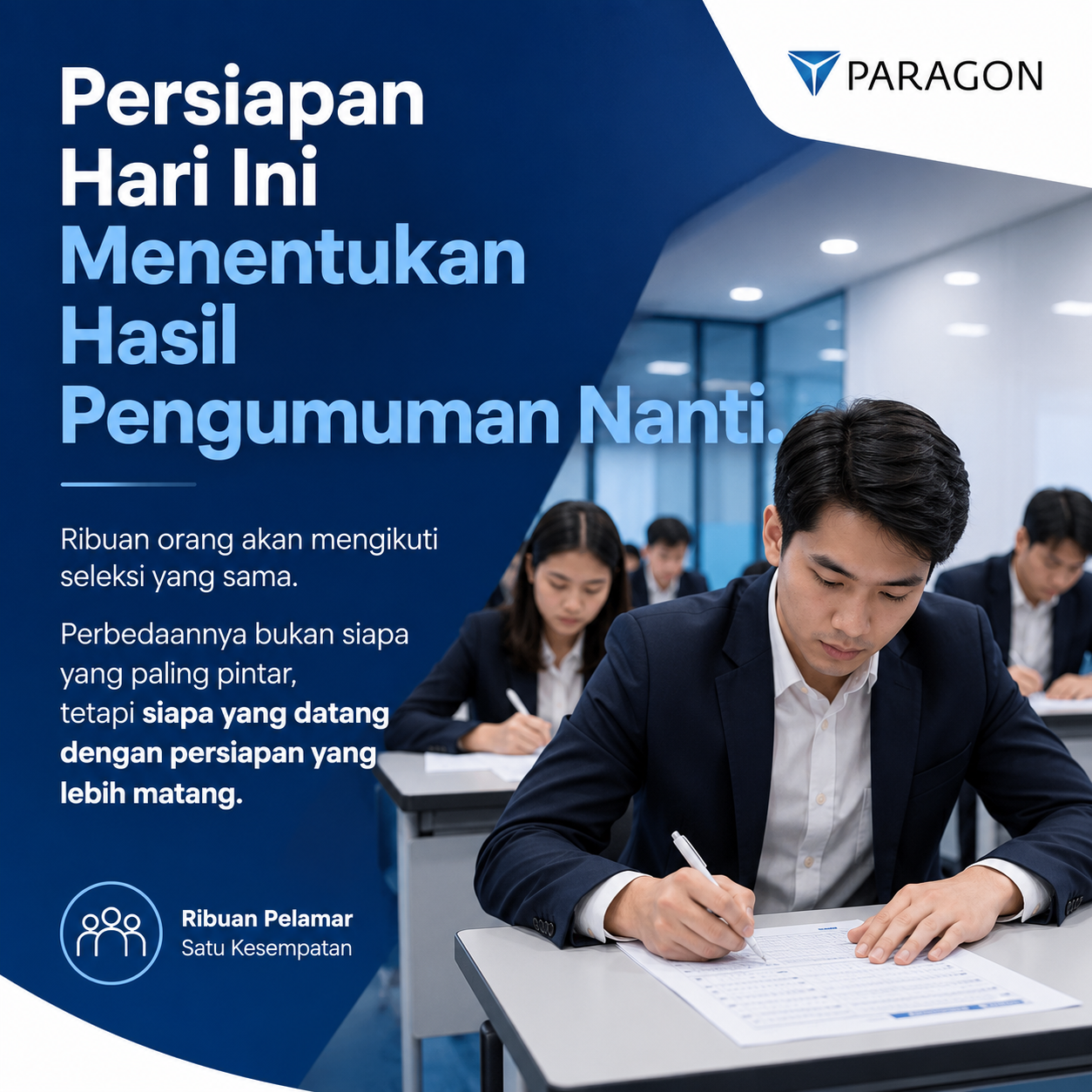 My referensi career Facebook ad: Lolos MT Paragon dimulai dari persiapan yang tepat!