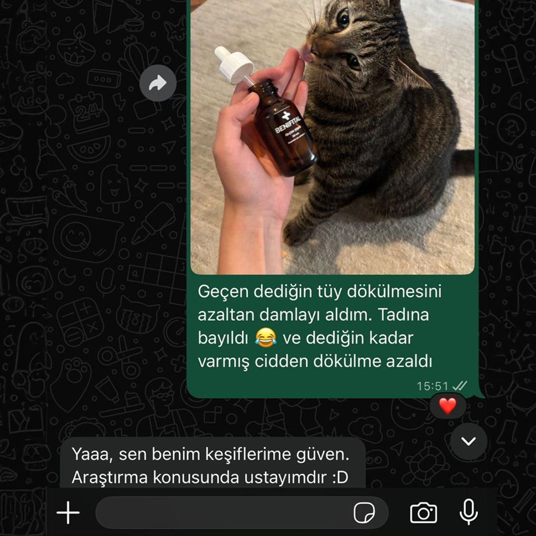 Benifital Facebook ad: Yoğun Tüy Dökülmesine Karşı Doğal Destek