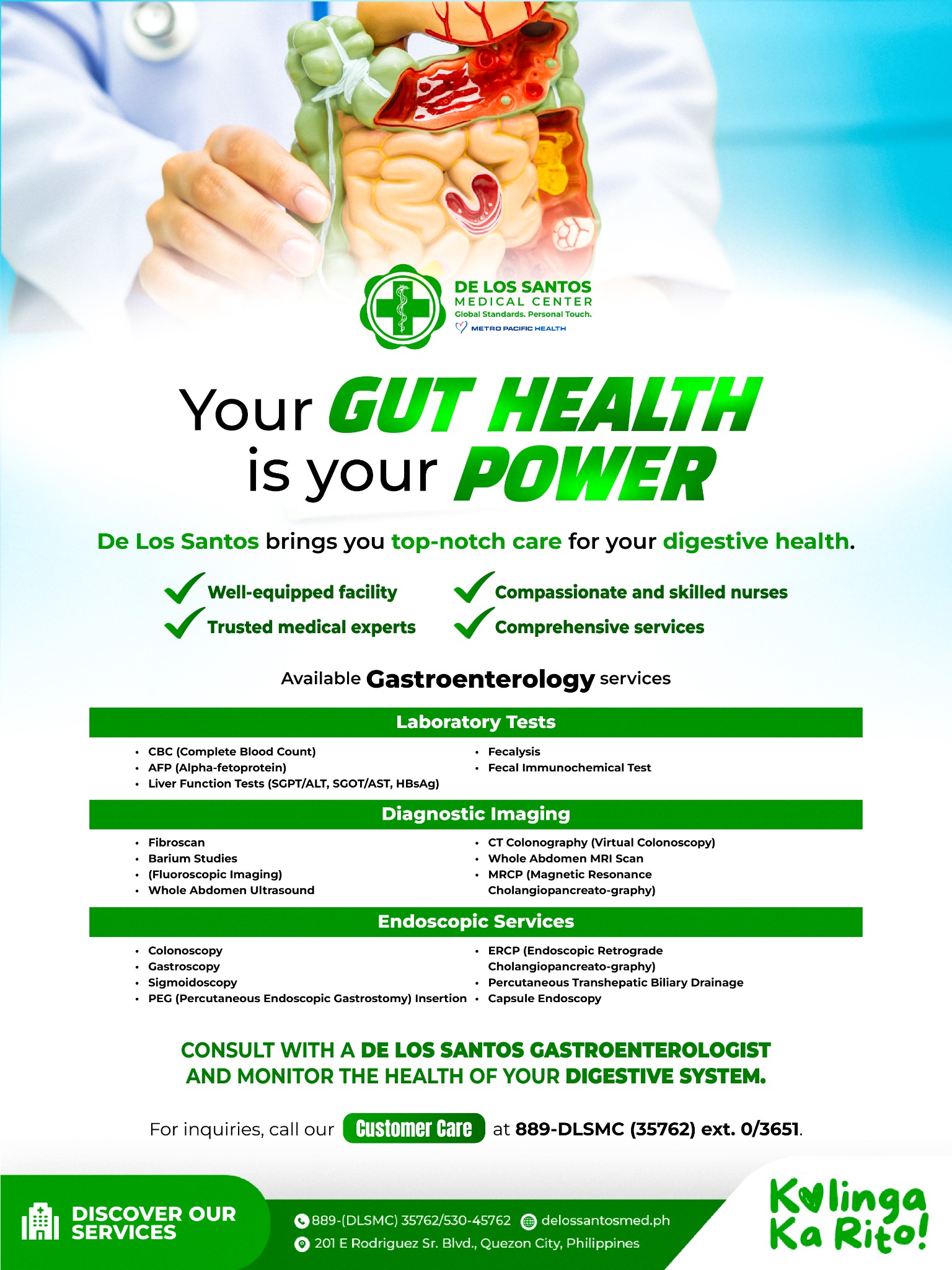 De Los Santos Medical Center Facebook ad