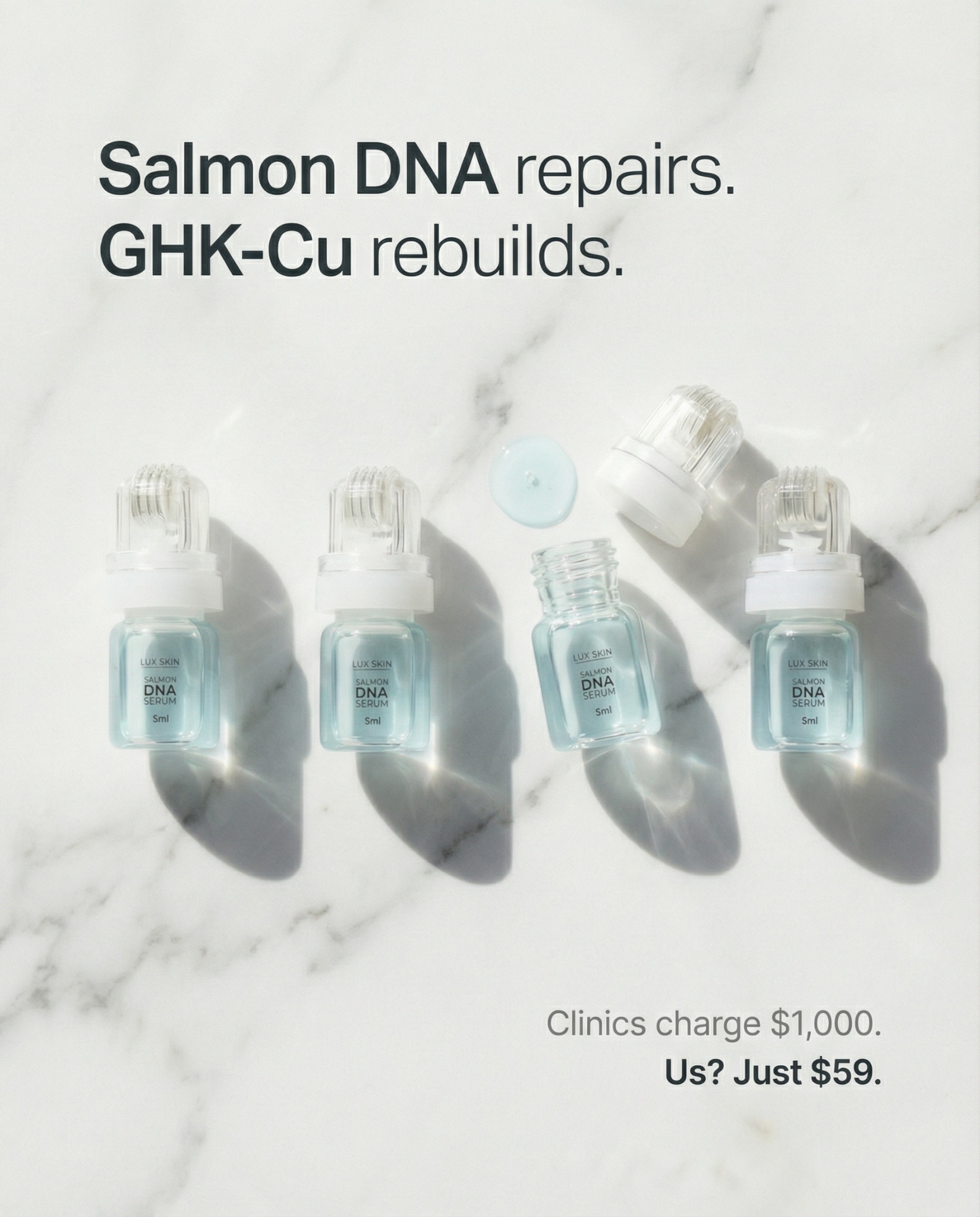 LUX SKIN Facebook ad