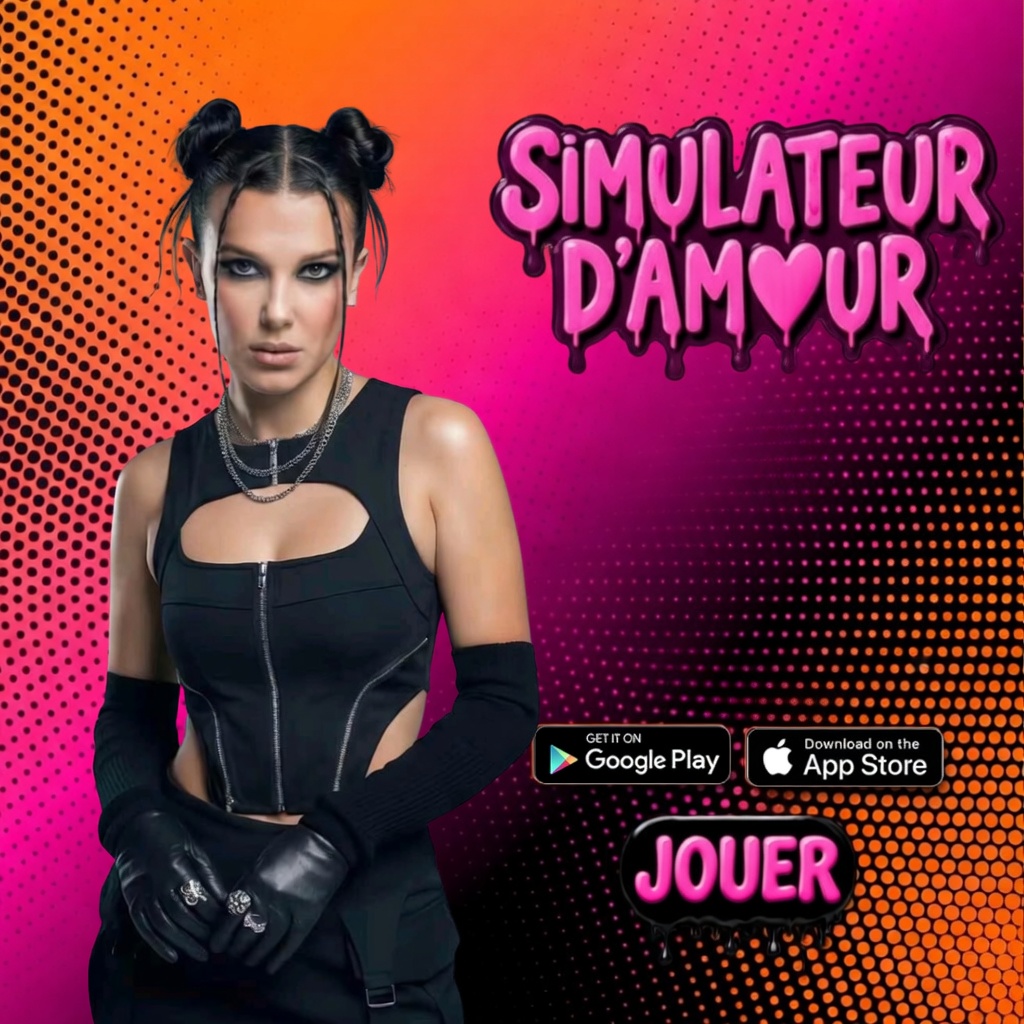 Hot Game Facebook ad: Arrête de regarder. Appuie sur JOUER et prends-la