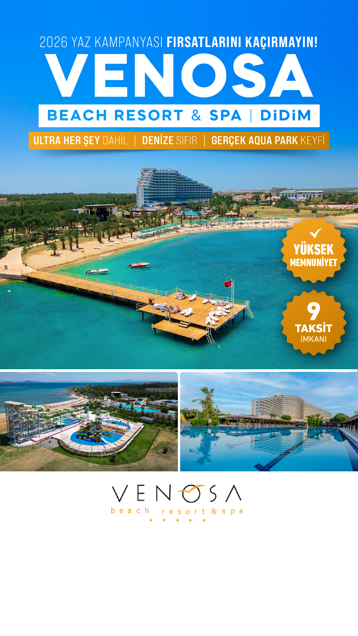 Venosa Beach Resort & Spa Facebook ad from Feb 2, 2026
