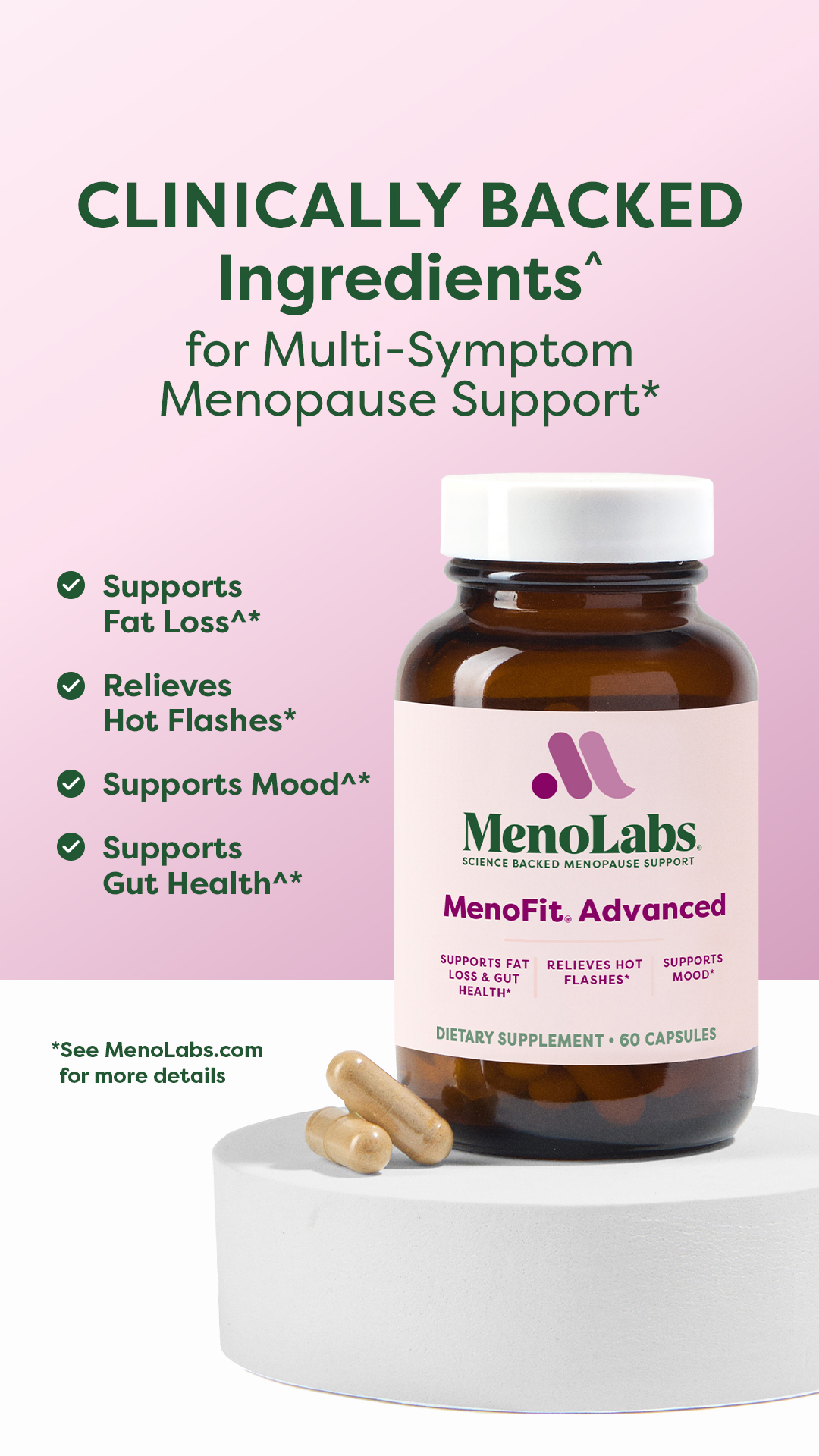 MenoLabs Facebook ad
