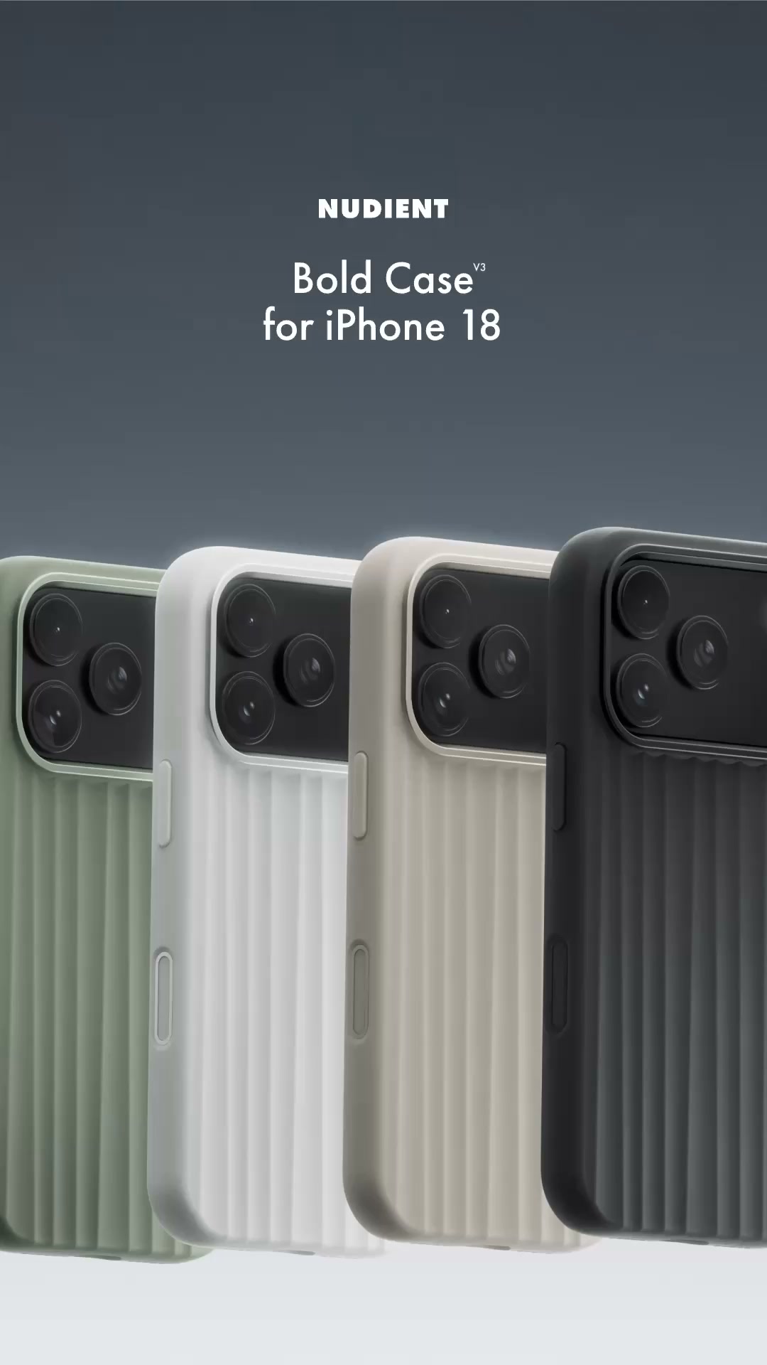 Nudient Facebook ad: Your iPhone 18 case is ready