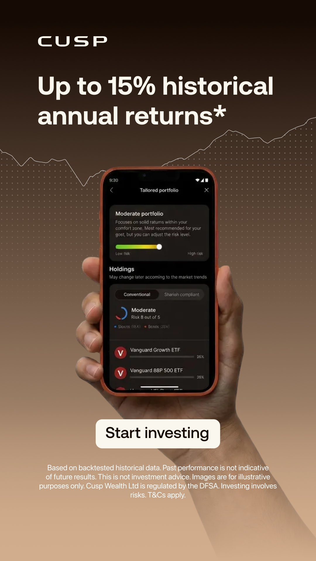 CUSP Wealth Facebook ad