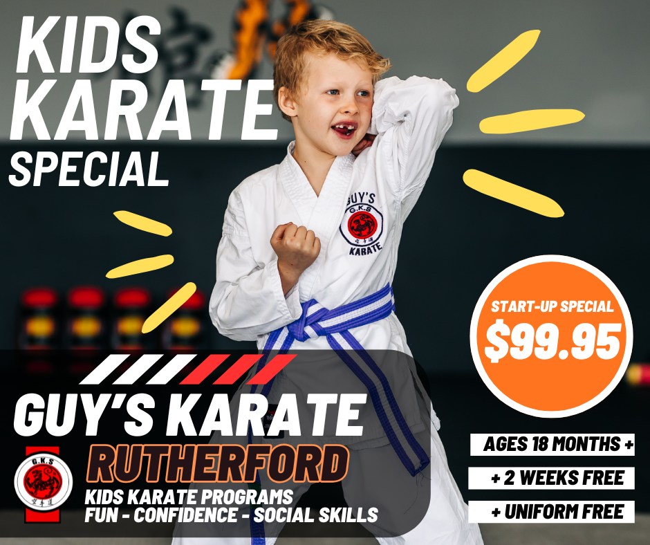 Guy's Karate School Facebook ad