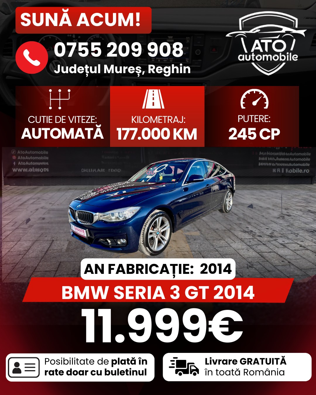 Ato Automobile Facebook ad