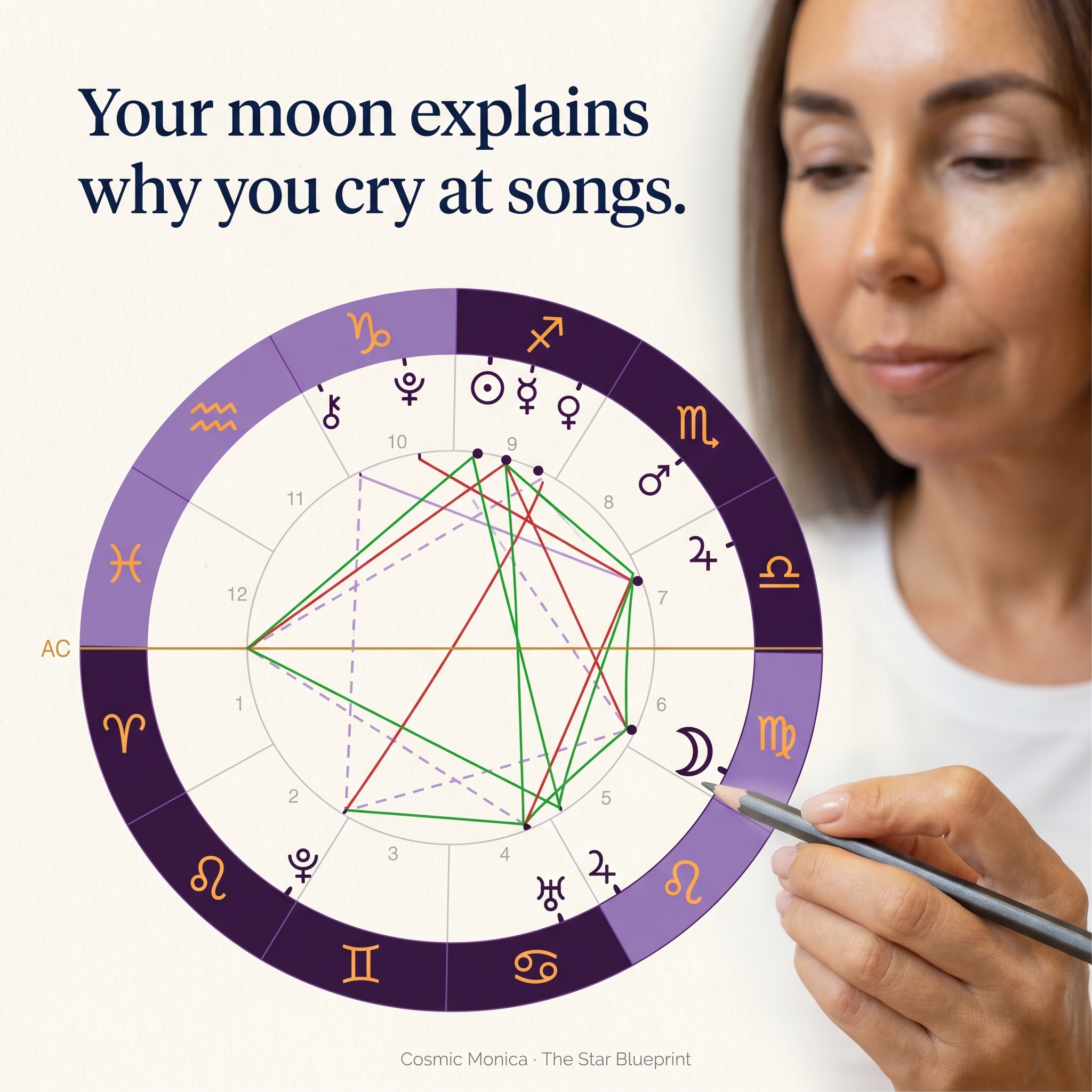 CosmicMonica Facebook ad
