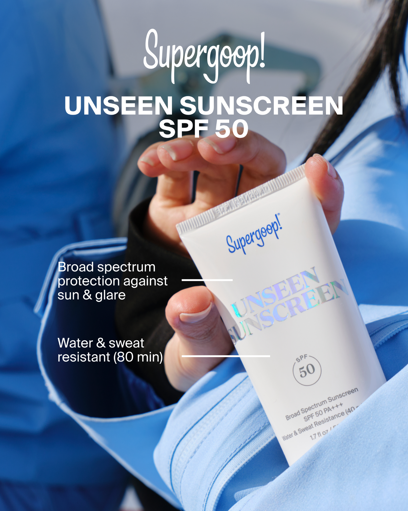 Supergoop Facebook ad
