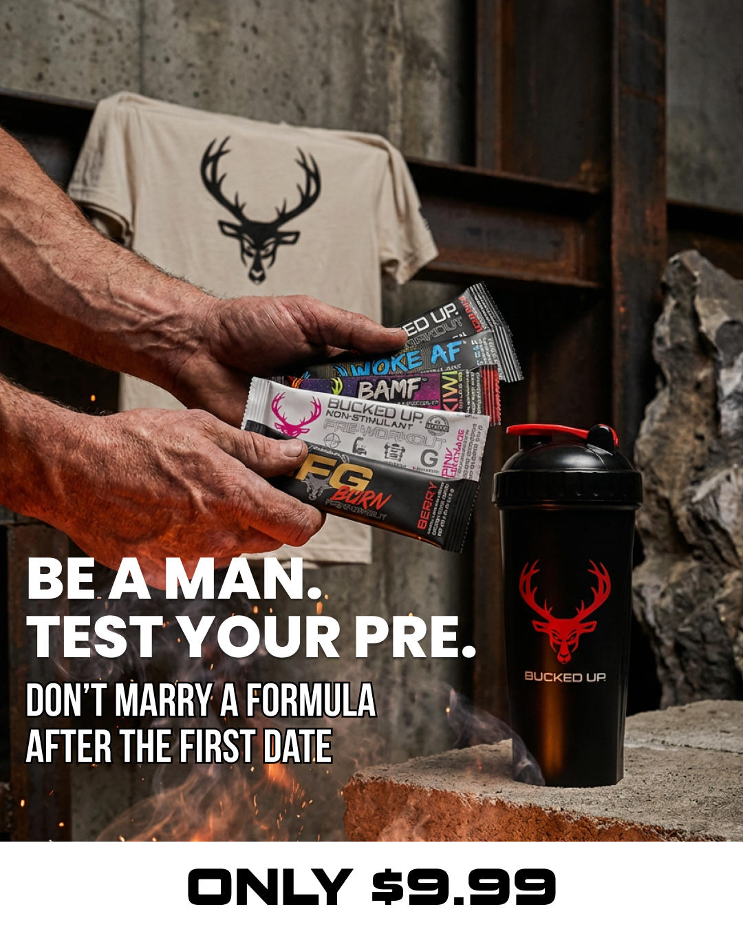 Bucked Up Facebook ad