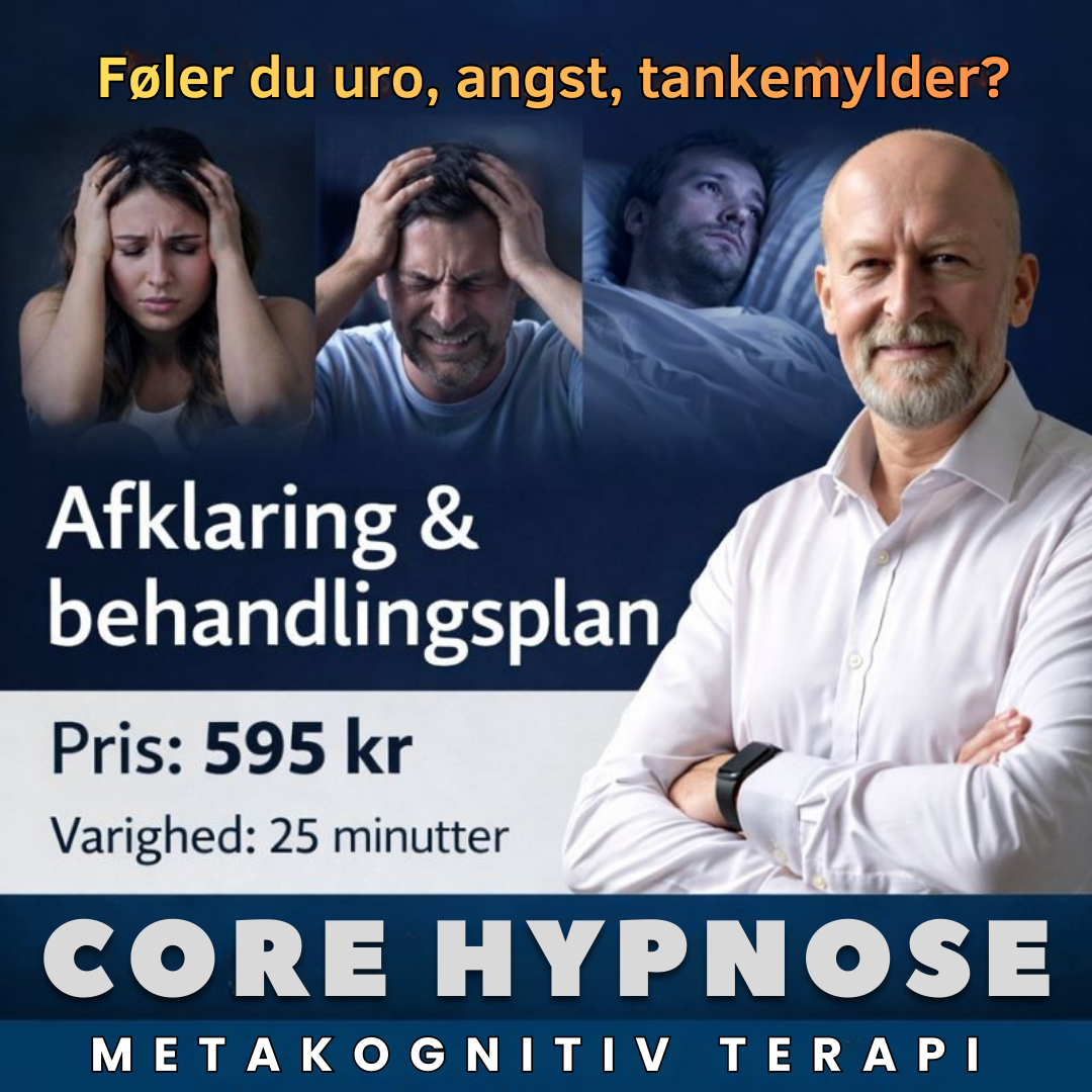 Corehypnose.dk - Metakognitiv Terapi & Hypnose Facebook ad