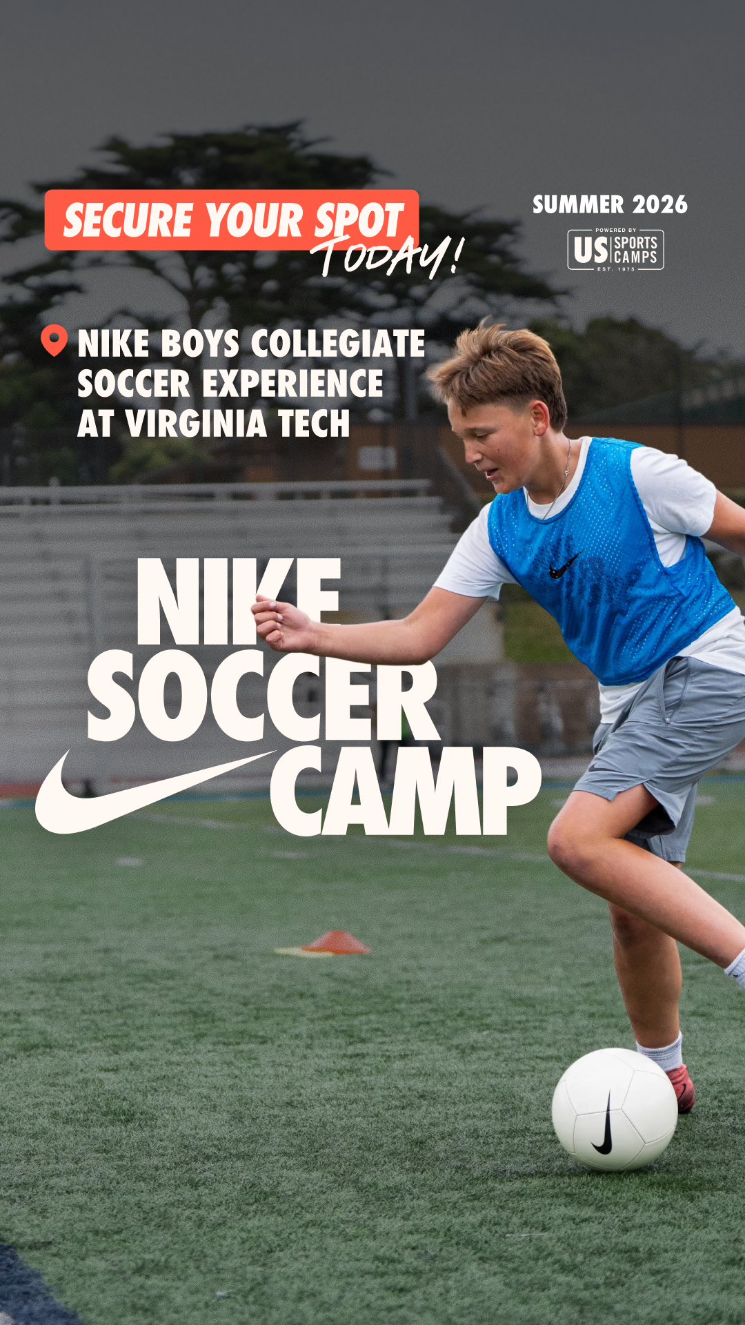 US Sports Camps - NIKE Sports Camps Facebook ad