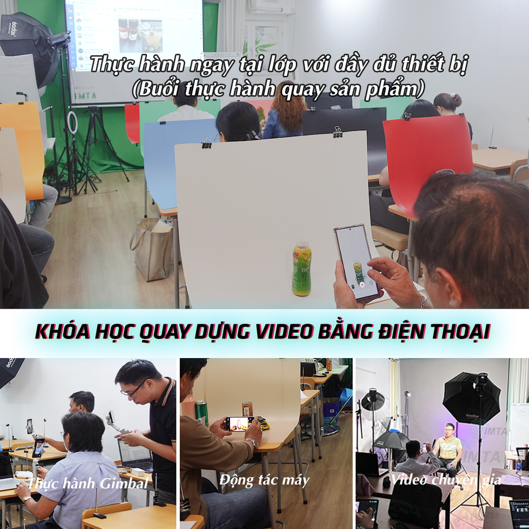 Digital Marketing IMTA Facebook ad: Tư Vấn Khóa Học Để Sẵn Sàng Tạo Video Hay
