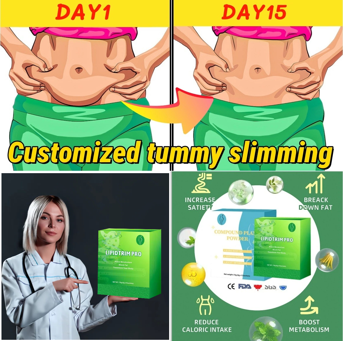 Healthy Slim Journey-FDA-certified 100% weight loss product Facebook ad: See More Details Here