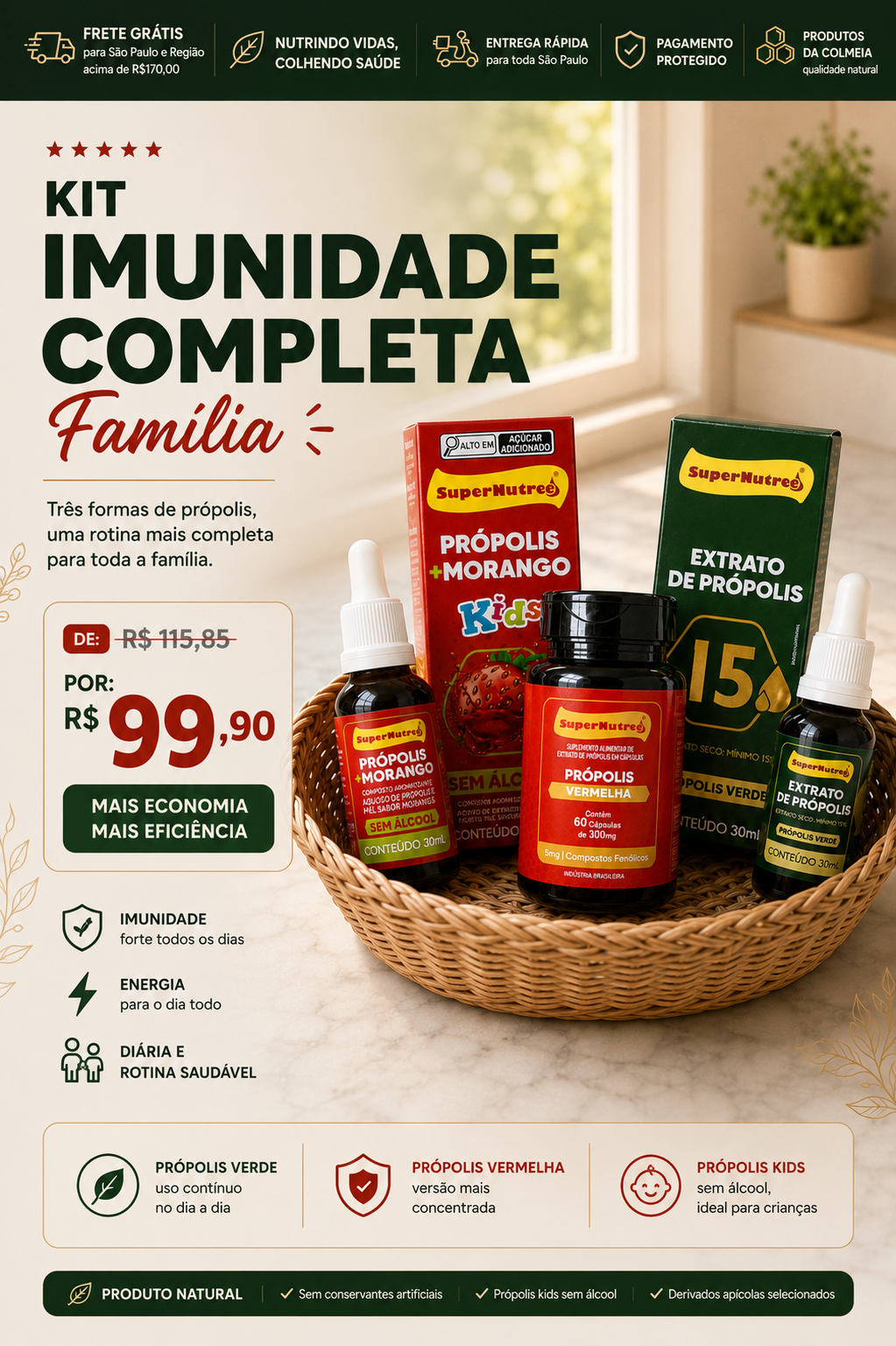 SuperNutree Facebook ad