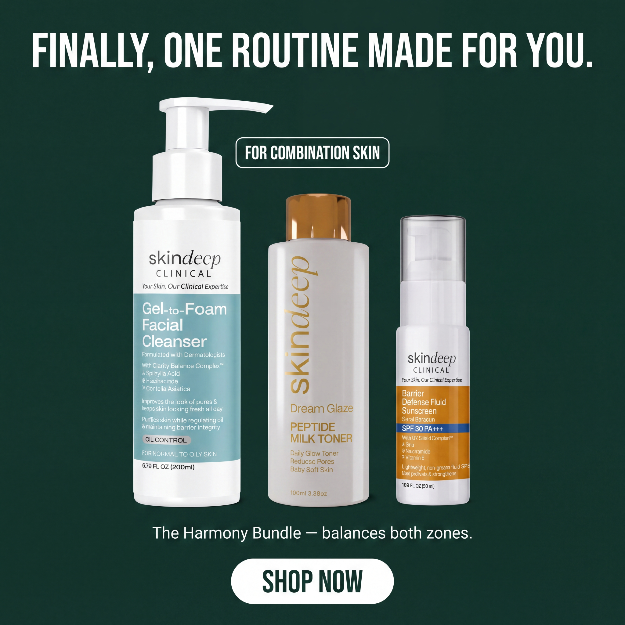 Skin Deep Facebook ad