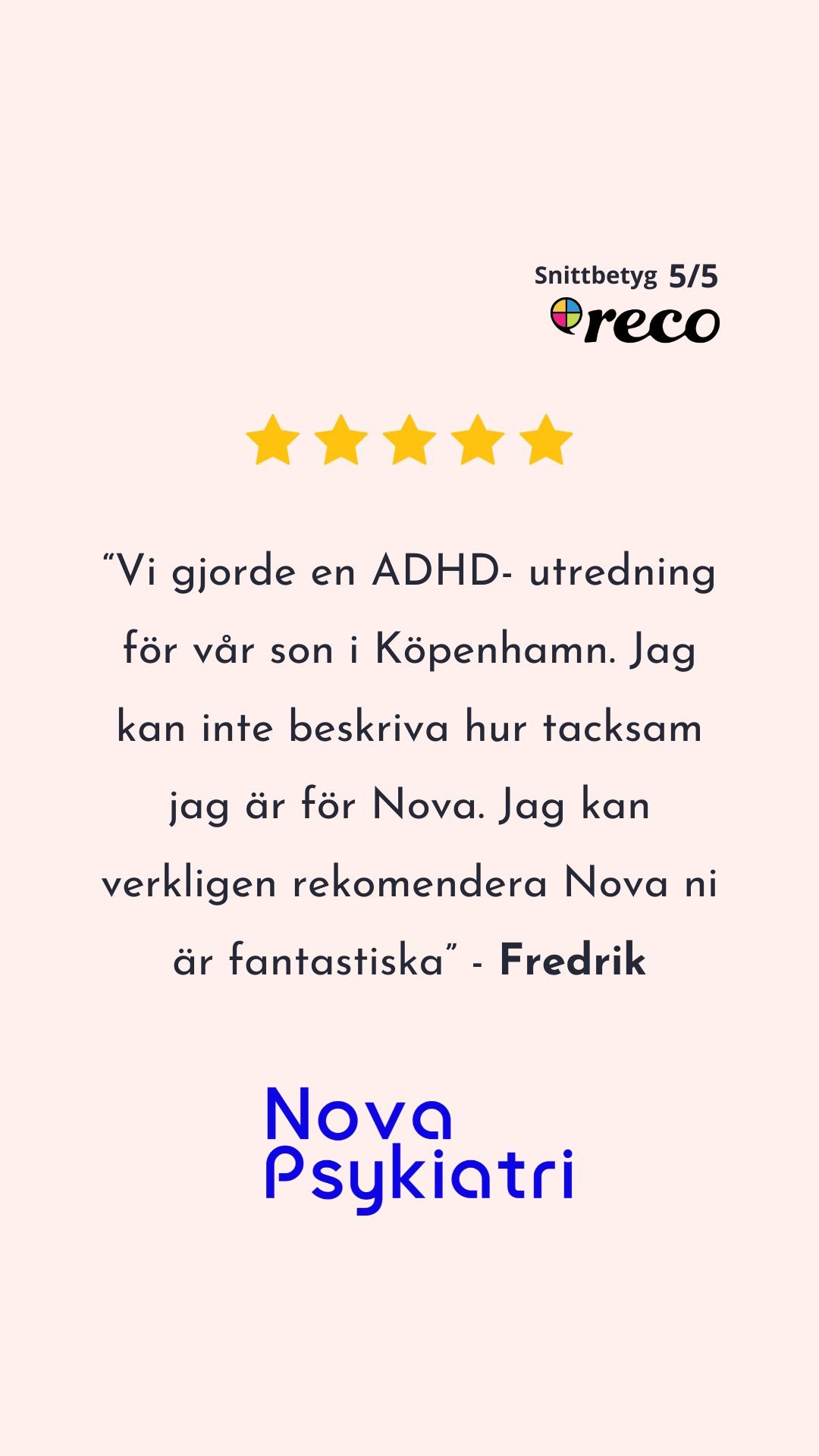 Nova Psykiatri Facebook ad