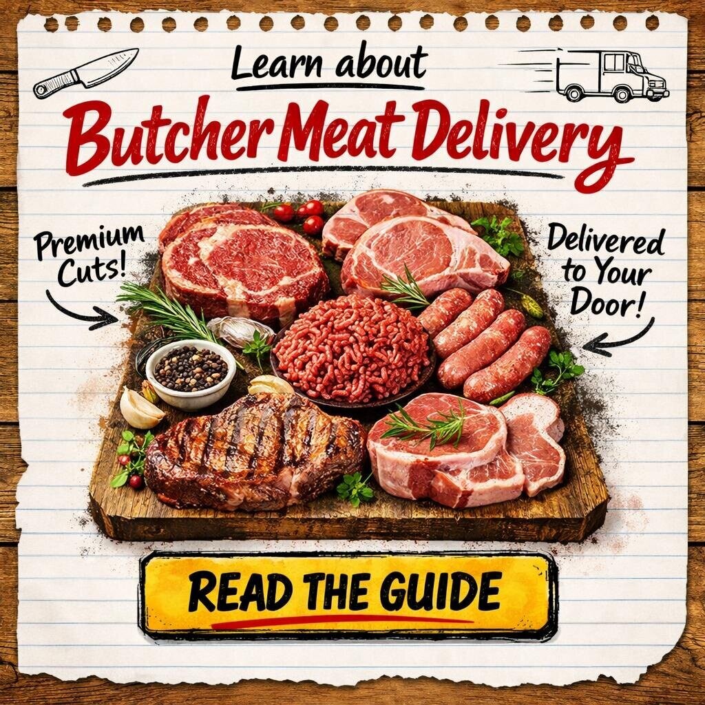 Career Compass Facebook ad: Exploring Butcher Meat Delivery Services and Options