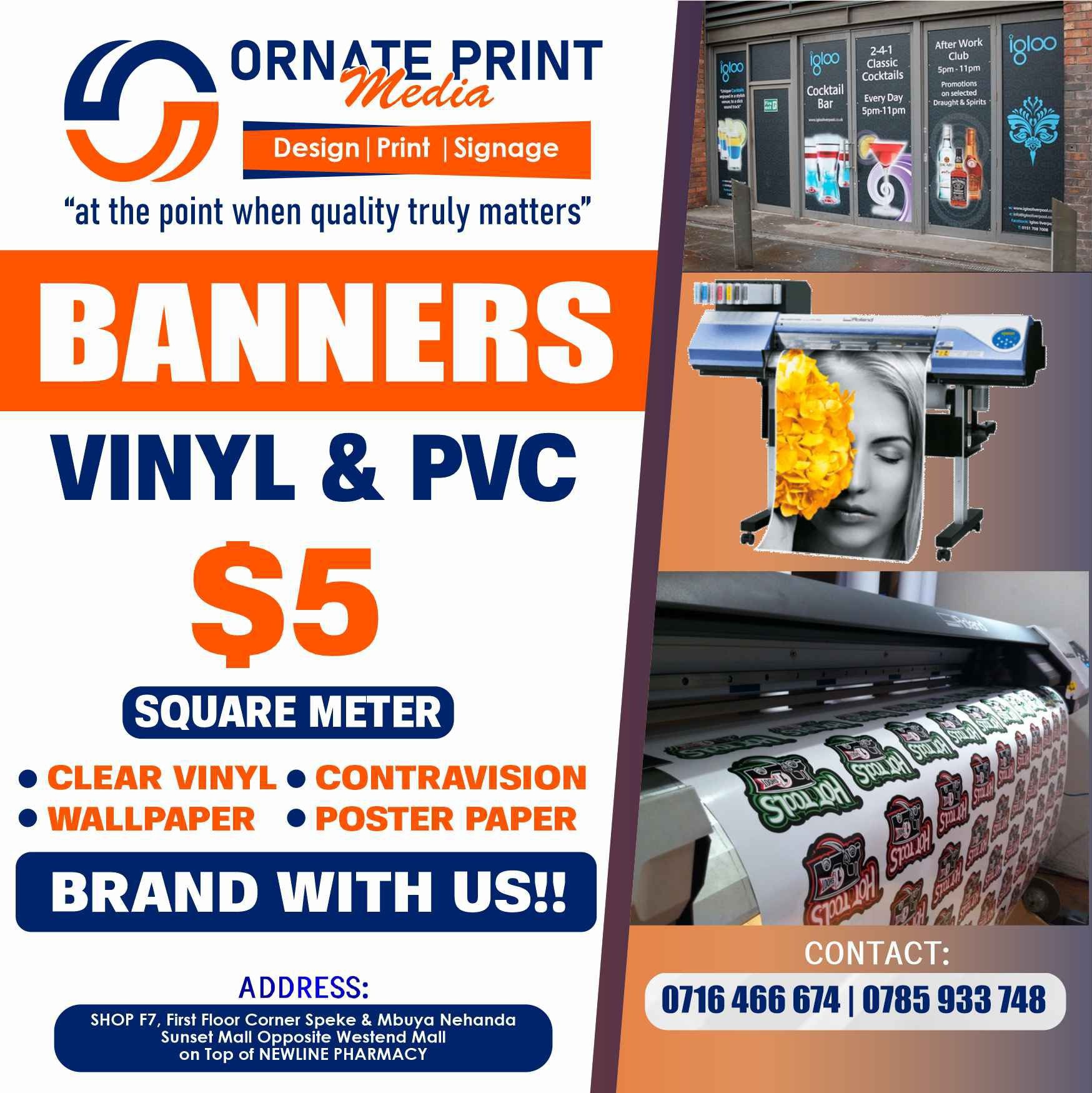 Ornate Print Media Facebook ad: Chat on Messenger
