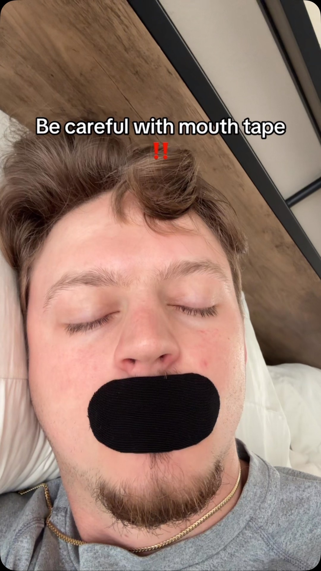 Hostage Tape Facebook ad: Not all mouth tape is made equal…