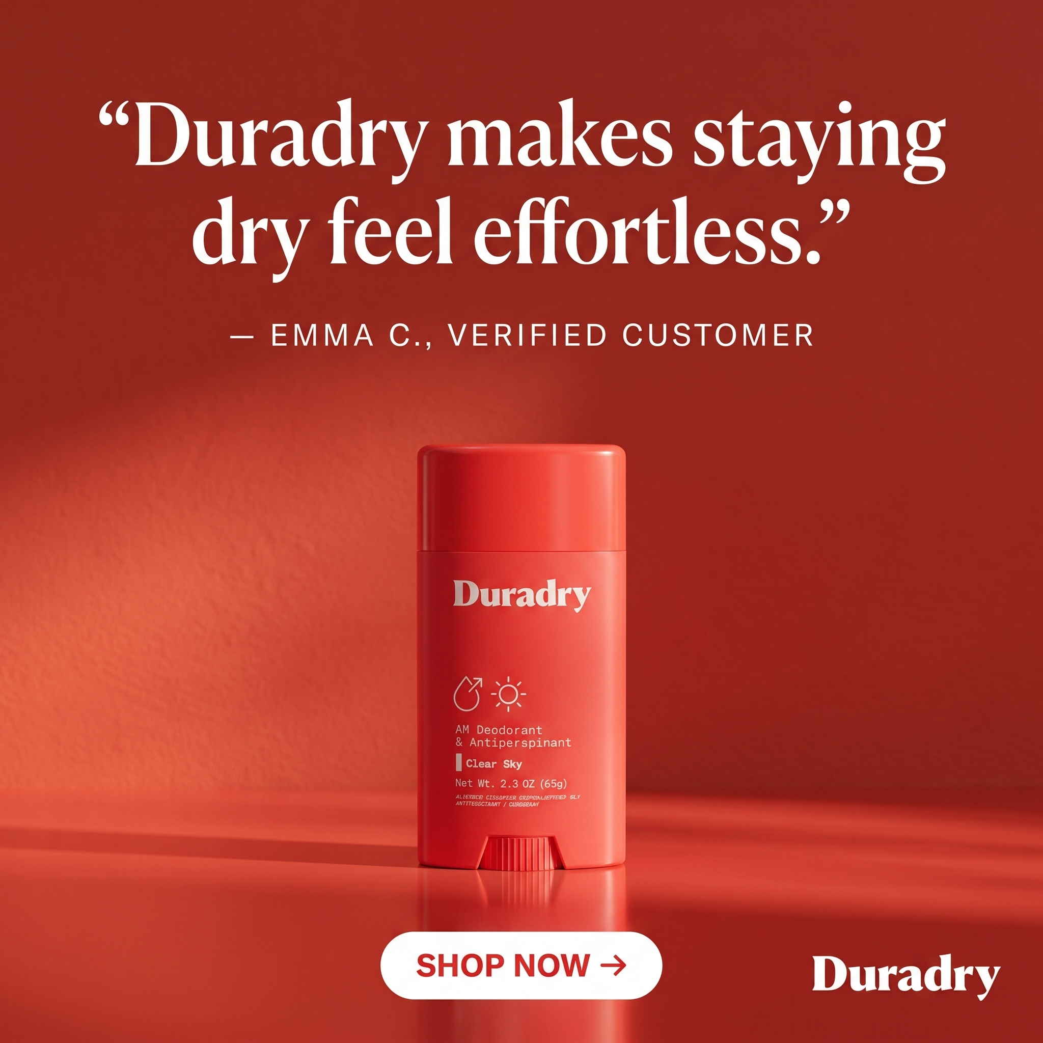Duradry Facebook ad