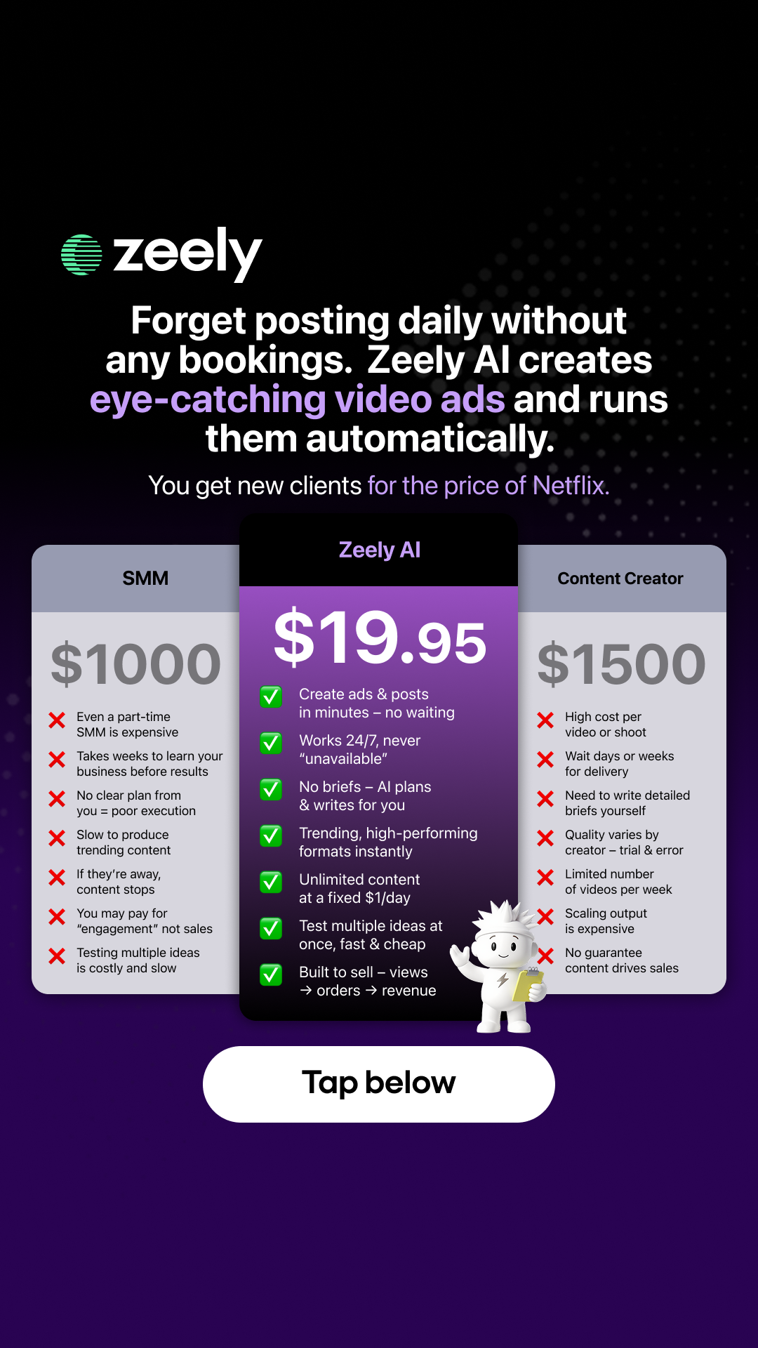 Zeely Facebook ad