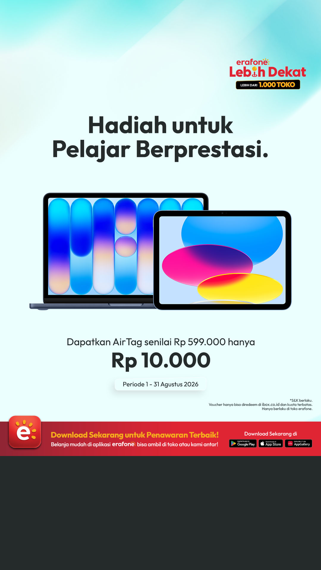 Erafone Facebook ad from Aug 5, 2026