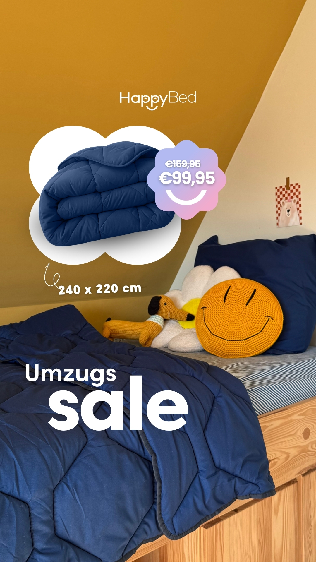 Thehappybed.de Facebook ad