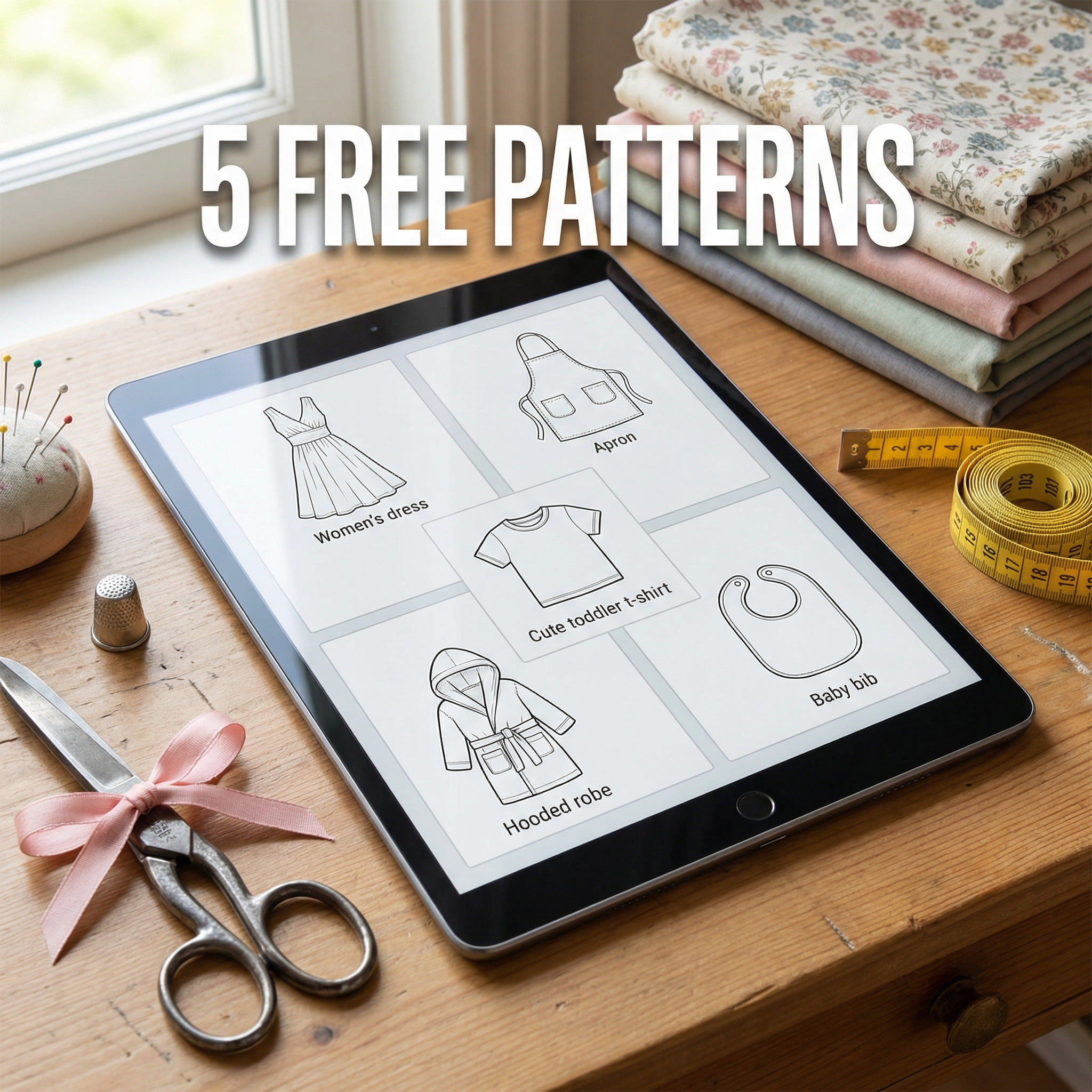 Sewing Pattern Secrets Facebook ad