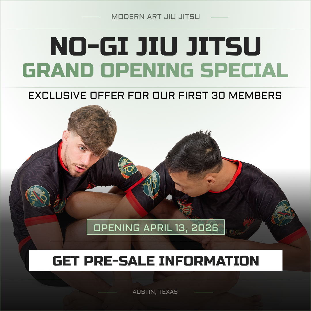 Modern Art Jiu Jitsu Facebook ad: Secure Your Spot Today