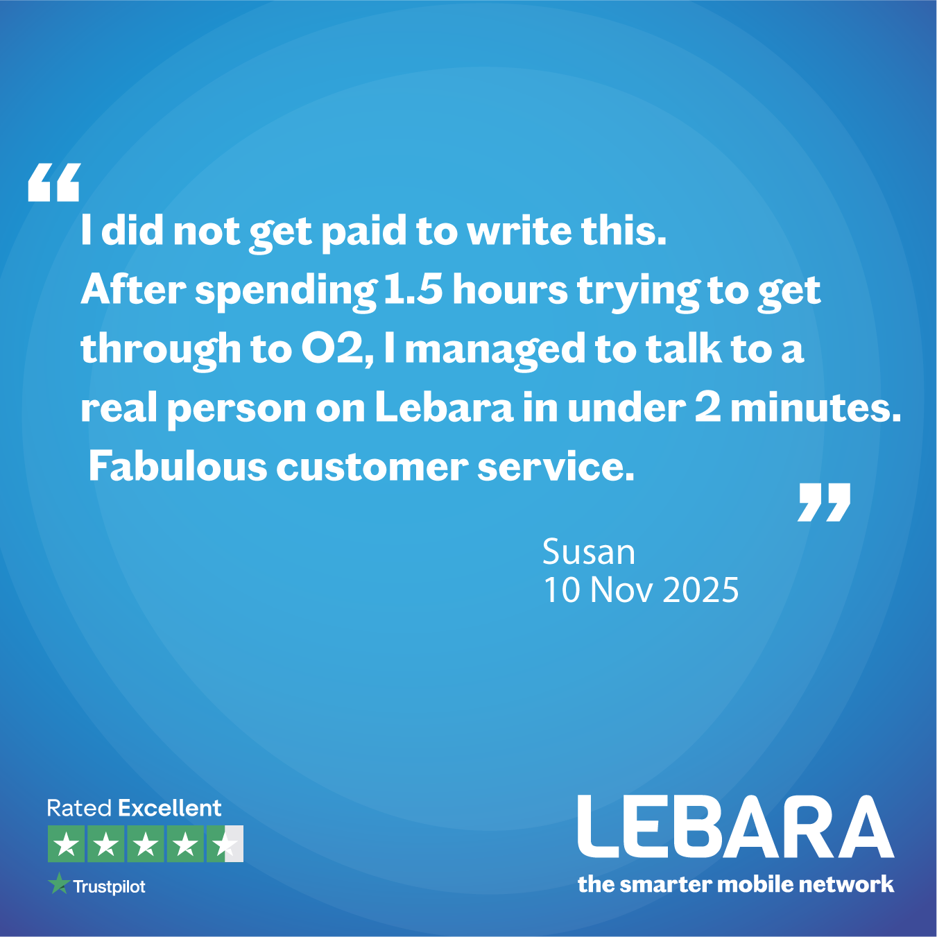 Lebara Facebook ad