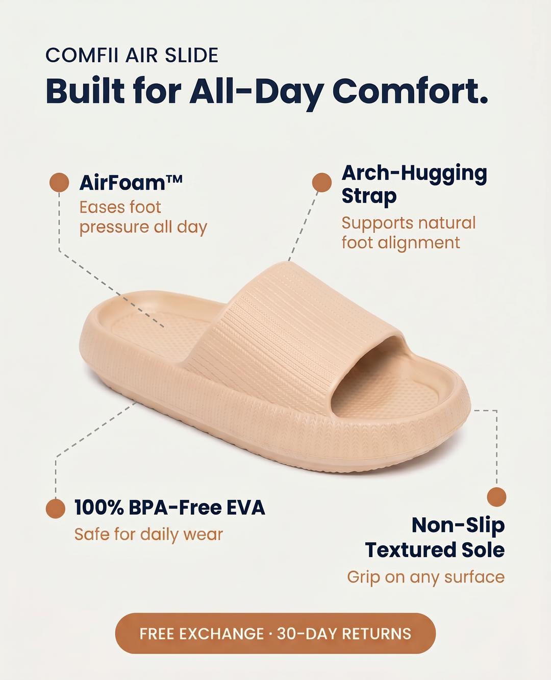 Comfii Facebook ad: This Is What's Inside Every Pair.