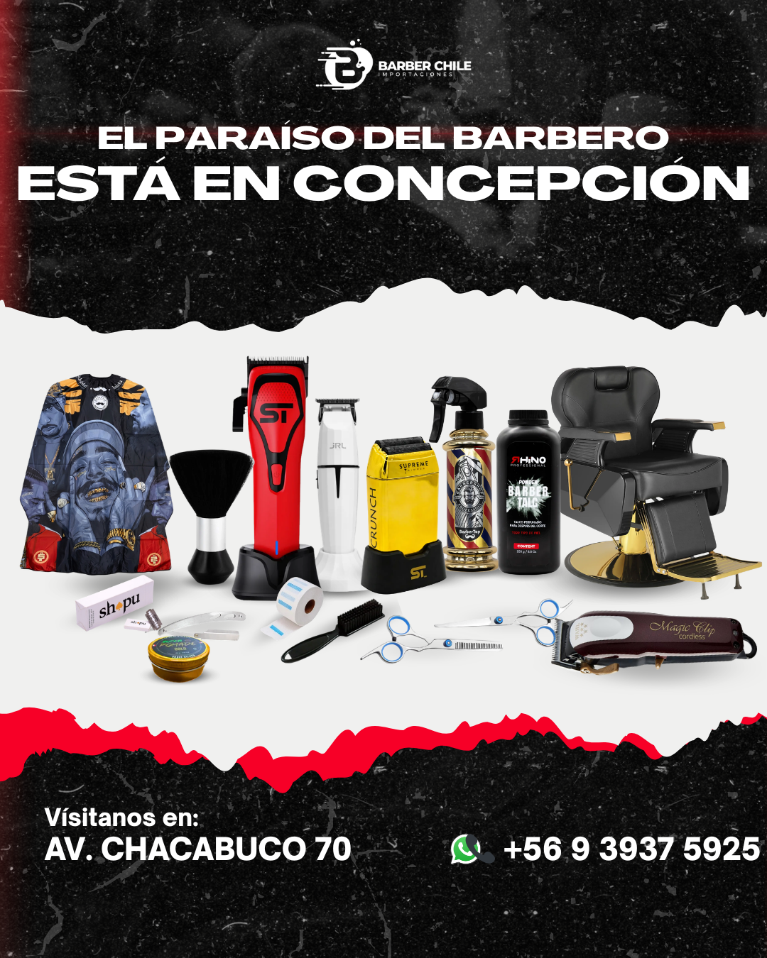 Importaciones Barber Chile Facebook ad