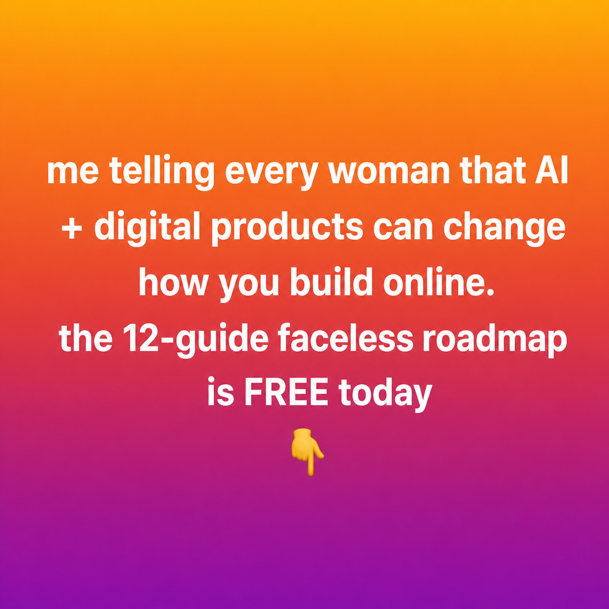Faceless Profit Facebook ad