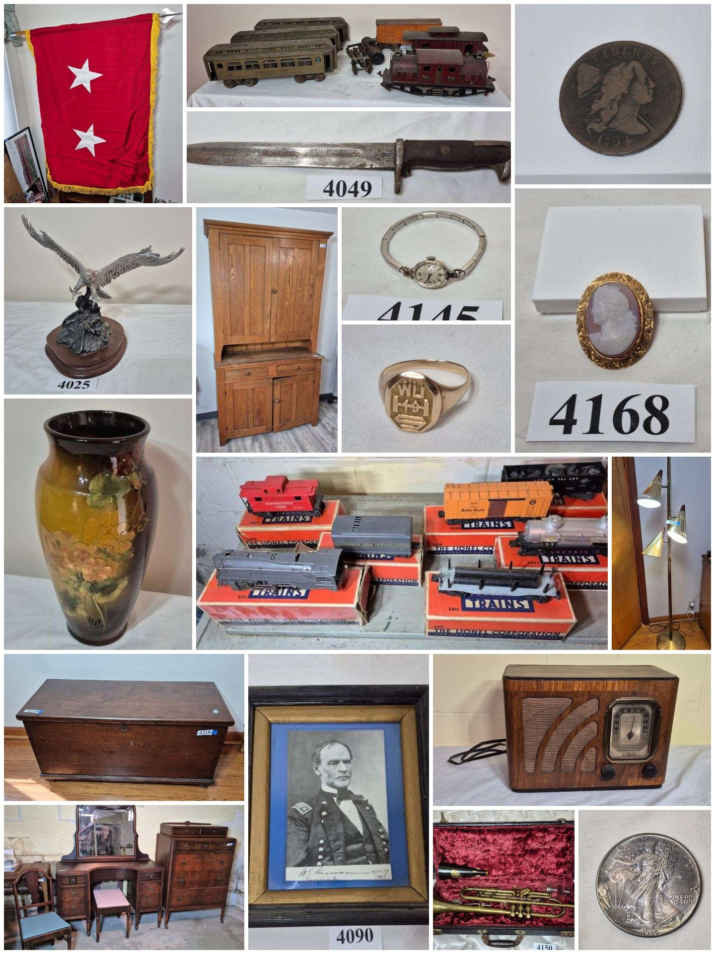 Mark Van Hook, Auctioneer Facebook ad: Online Auction in Clintonville