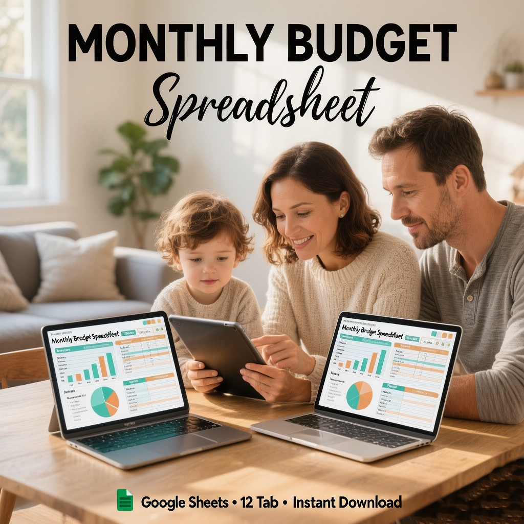 Digital Planner Sheets Facebook ad