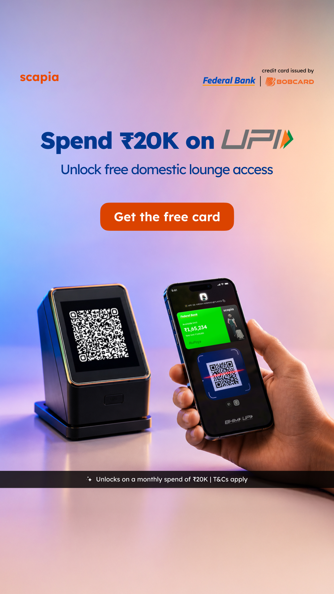 Scapia Facebook ad from Aug 27, 2026