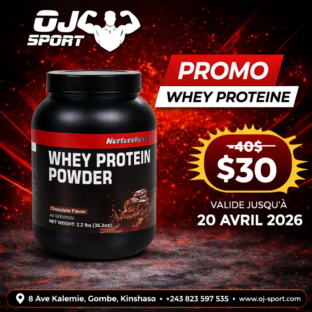 OJ Sport Facebook ad: PROMO FITNESS CHEZ OJ SPORT, ÉQUIPEZ VOTRE GYM…