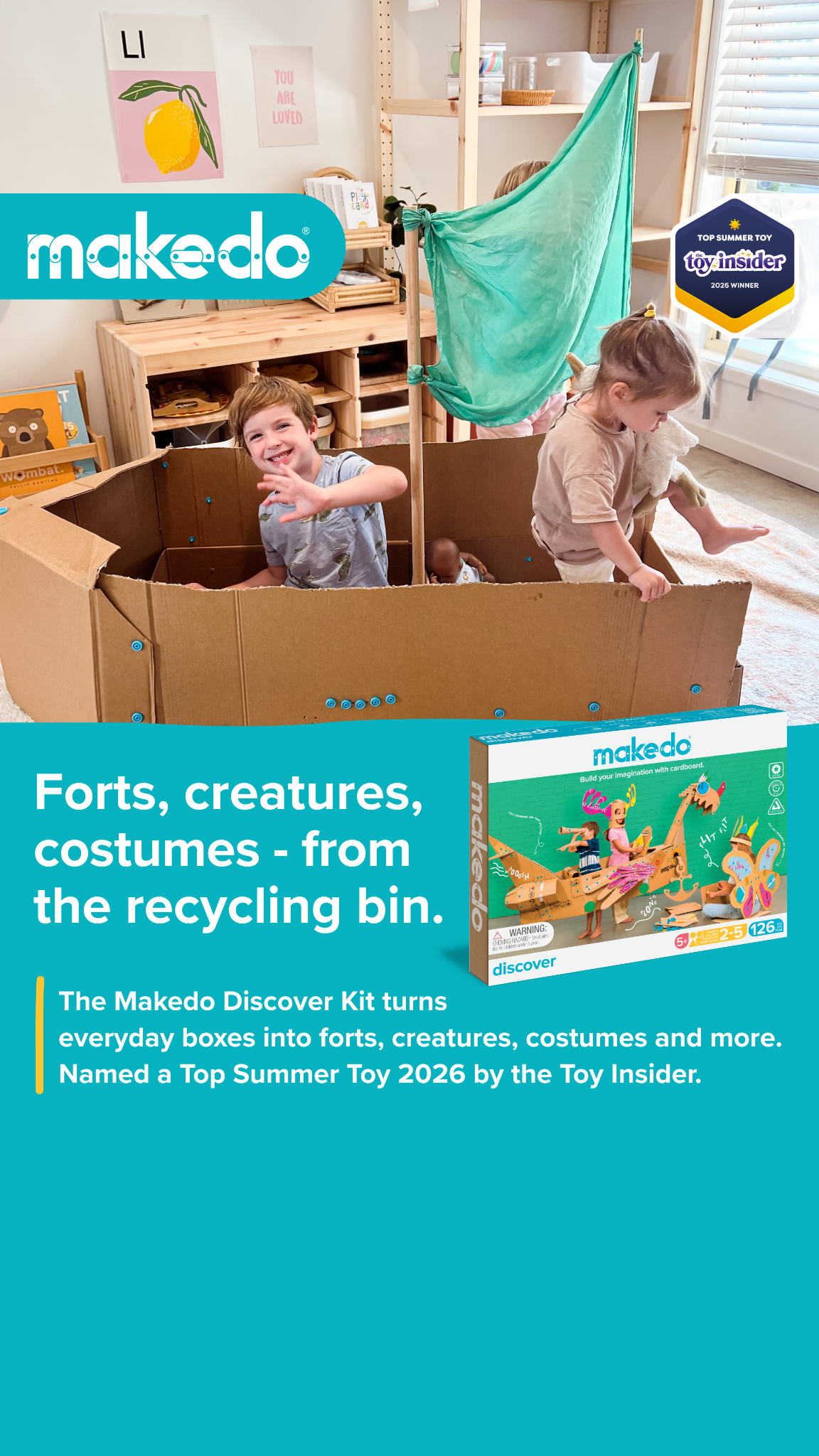 Makedo Facebook ad from Jun 22, 2026
