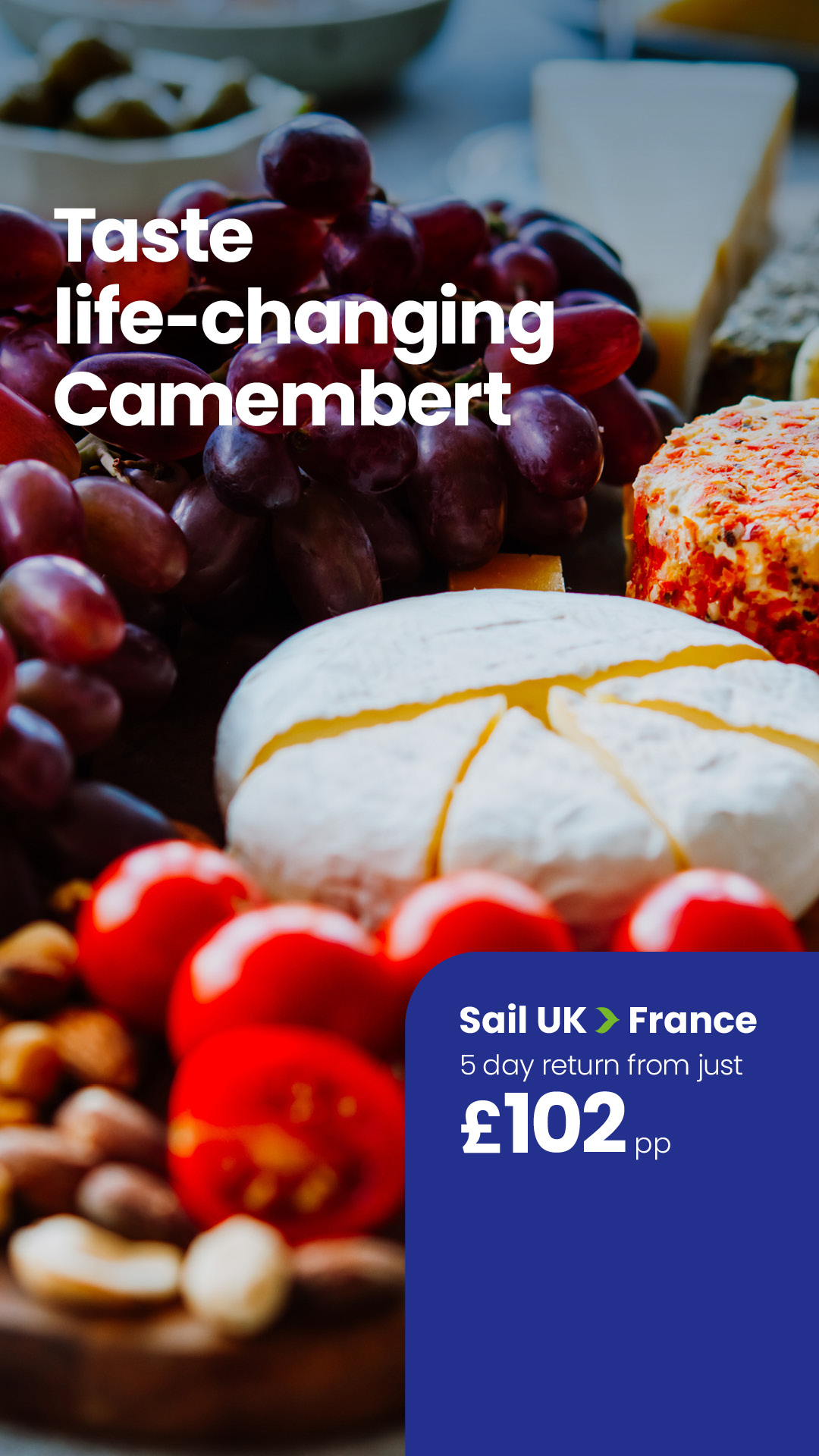 Brittany Ferries Facebook ad