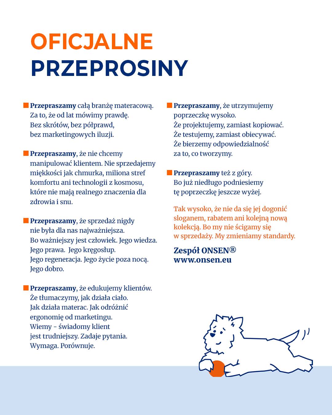 ONSEN Materace, poduszki i meble ergonomiczne Facebook ad