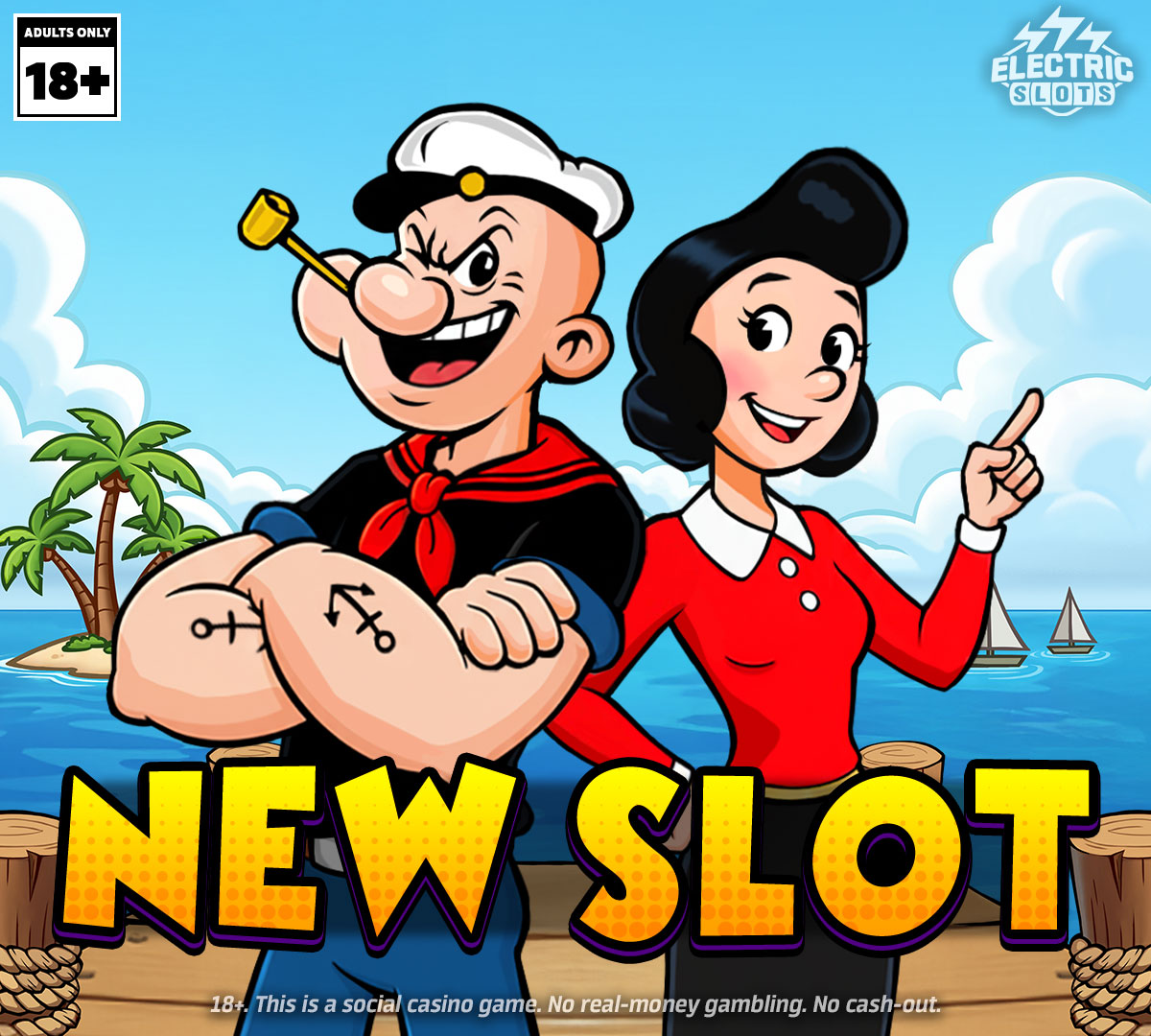 Electric Slots Facebook ad
