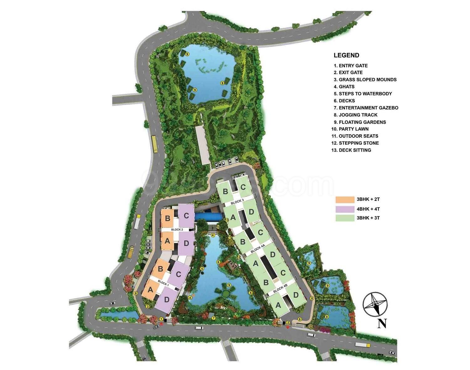 99acres Facebook ad