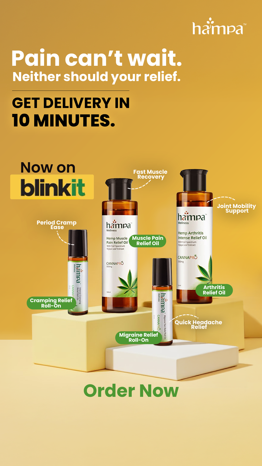 Hampa Facebook ad