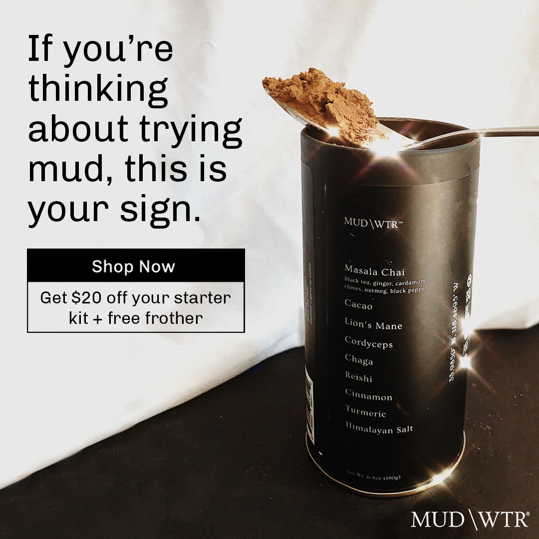 alecisfresh Facebook ad: $20 off + free frother