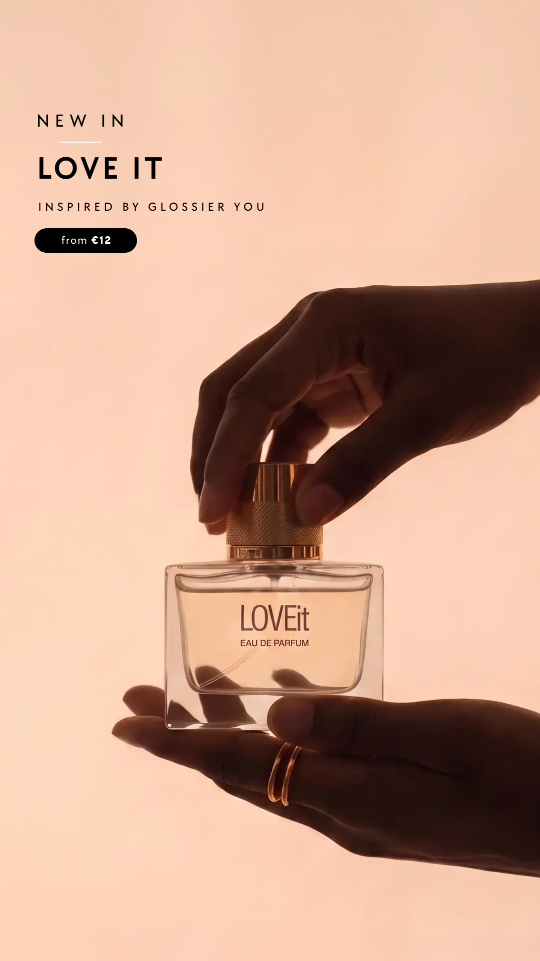 Regency Fragrances Facebook ad: Love It. From €12.