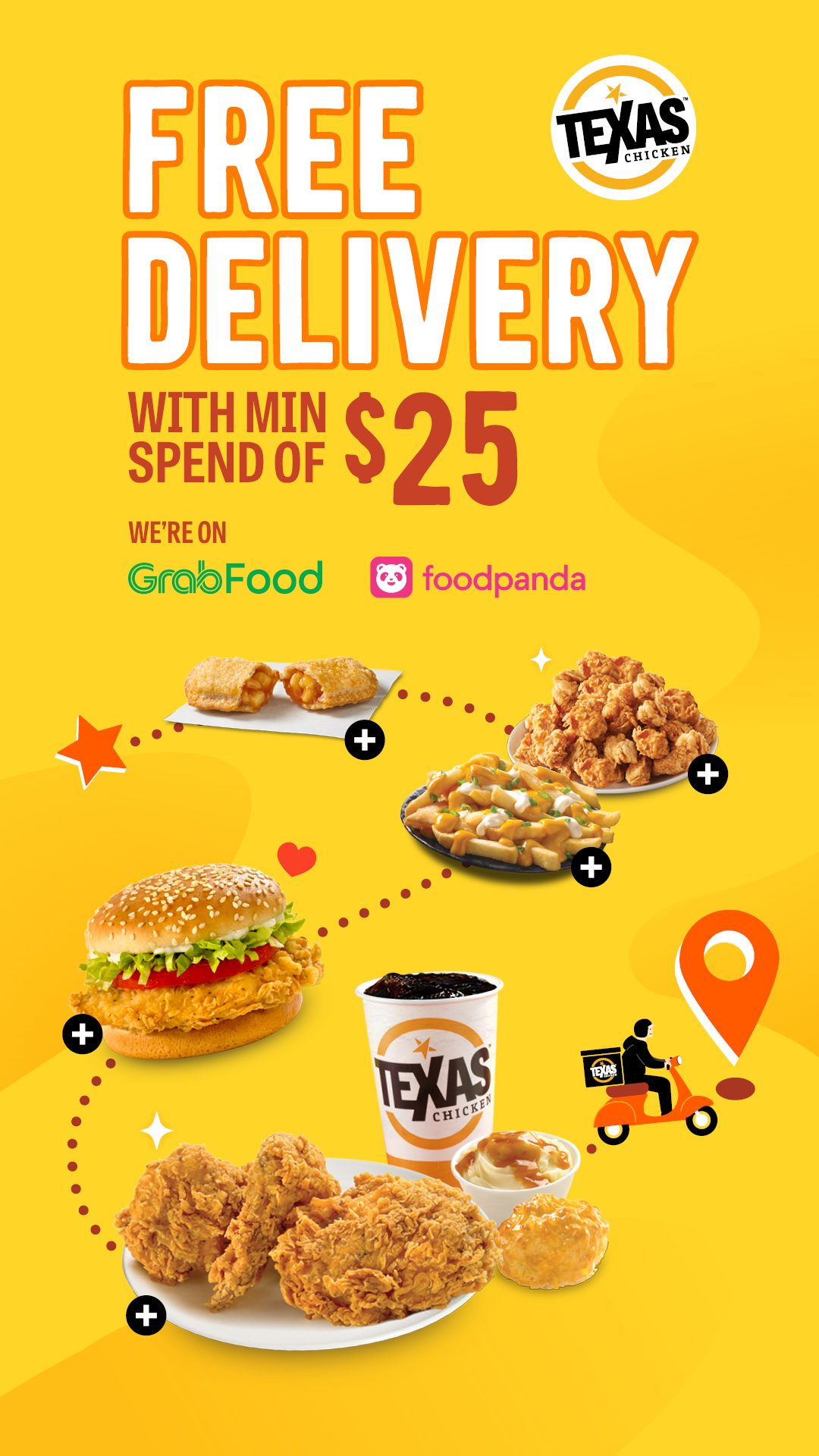 Texas Chicken Singapore Facebook ad